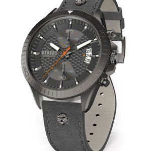 Versace Versus Men's Black 46mm Watch